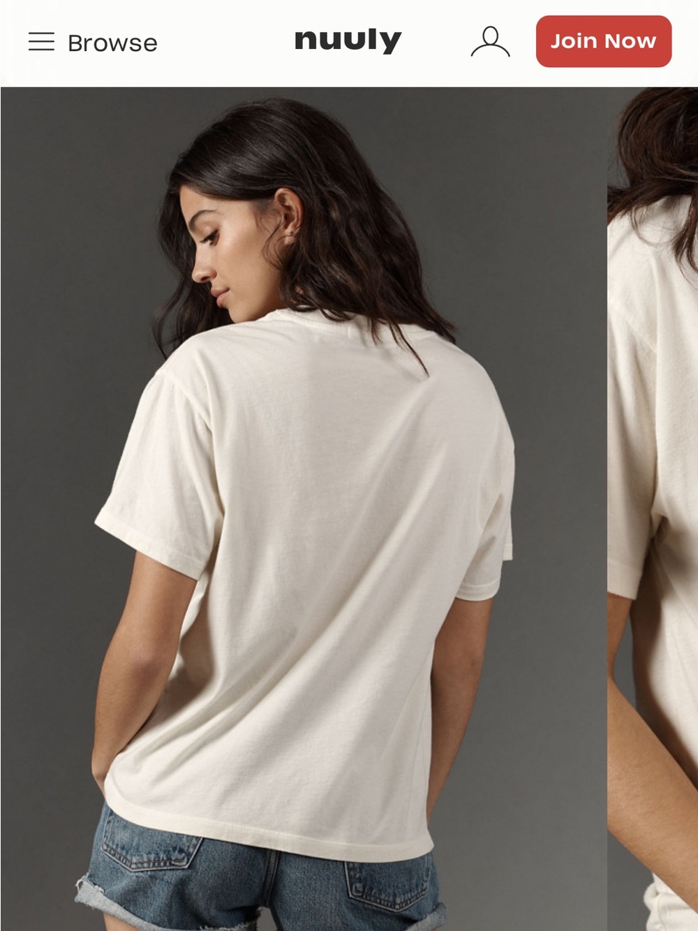 Letluv Elton John Vintage Graphic Cream Tee - Women Tops - Picture 2 of 10